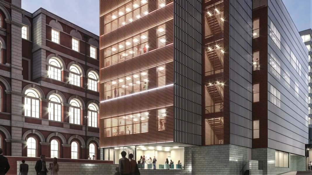 Exterior of Evelina London Children's Hospital