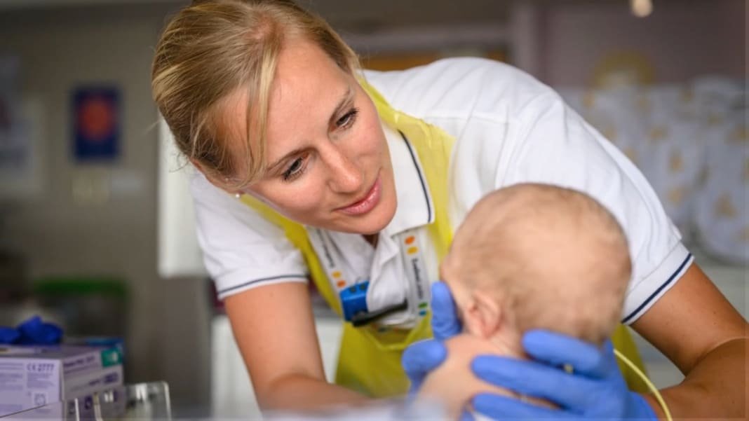 Paediatric plastic surgery consultation for a child