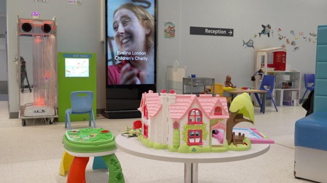 Inside Evelina London Children's Hospital